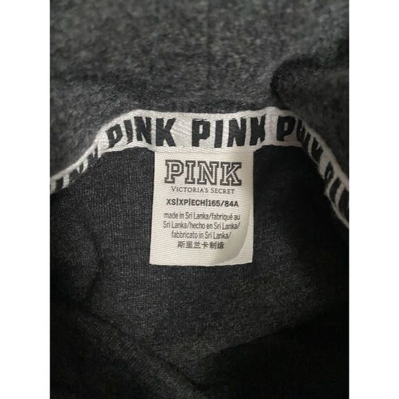 PINK Victoria Secret PINK Sweatshirt Size Pullover Logo Preppy - Picture 7 of 7